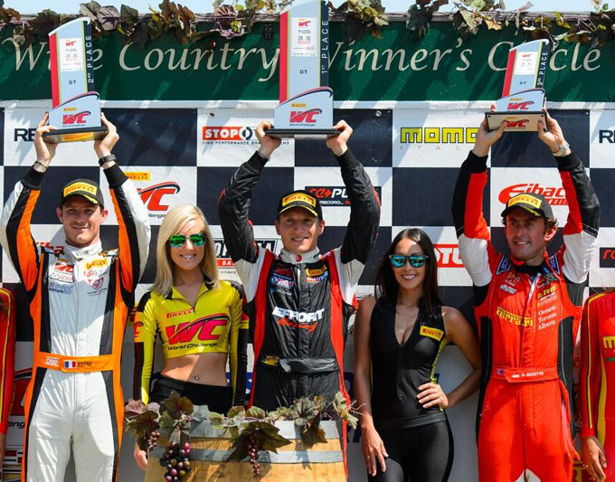 Podium Renger van der Zande